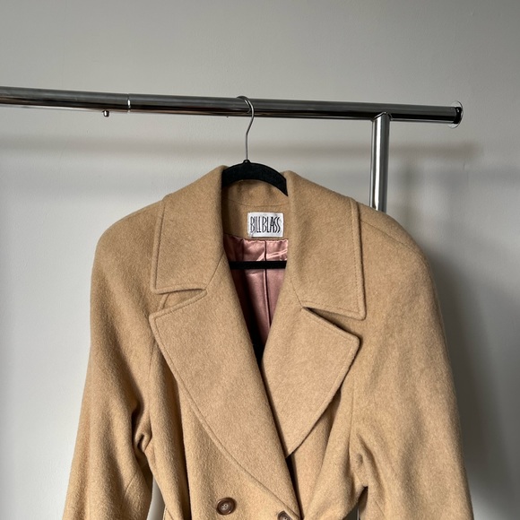 Vintage Bill Blass camel hair wool coat ~ - Picture 2 of 5